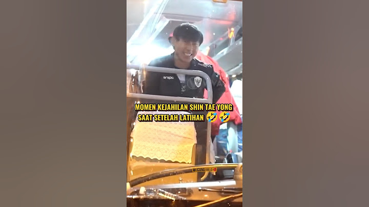 MOMEN KEJAHILAN SHIN TAE YONG KE PEMAIN TIMNAS INDONESIA #shorts