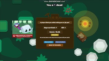 DIA PICK IN 1 DAY! (Starve.io)
