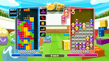 Puyo Puyo Tetris: Perfect Clear to Two Wide Combo