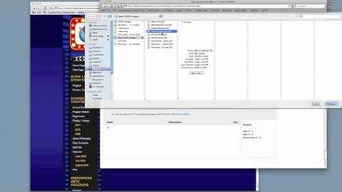 Adobe Business Catalyst - iphoto 2011 - uploading to photo gallery module (PART 2)
