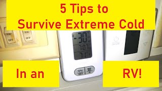 Moving to Montana - 5 Tips to Survive Extreme Cold in an RV