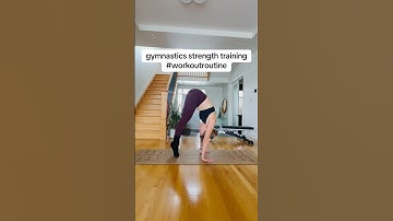 Try this GYMNASTICS STRENGTH TRAINING bodyweight workout to get stronger and move better #shorts