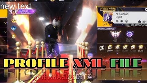 Jon Banega Don। New Profile XML FILE । M-R AKASH EDITZ । xml file‌।#viral #xml_file 