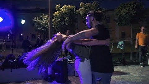 OpenAir Carlos & Anastasia #Zouk improvisation