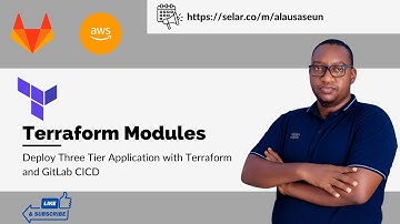 Terraform Modules: Three-Tier Web Application Deployment with GitLab CICD