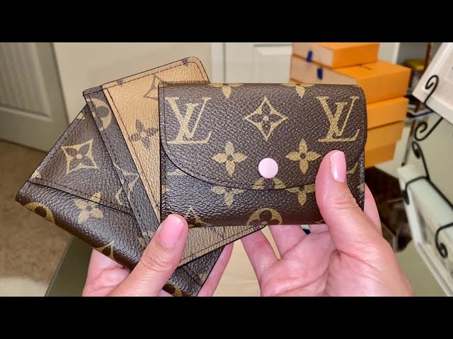 Louis Vuitton Rosalie Coin Purse Rose Ballerine Monogram