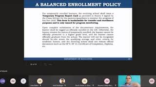 Harmonizing Policies on Temporary Enrollment | DepEd Order 88 s 2010 | RA 9155 and RA 10533