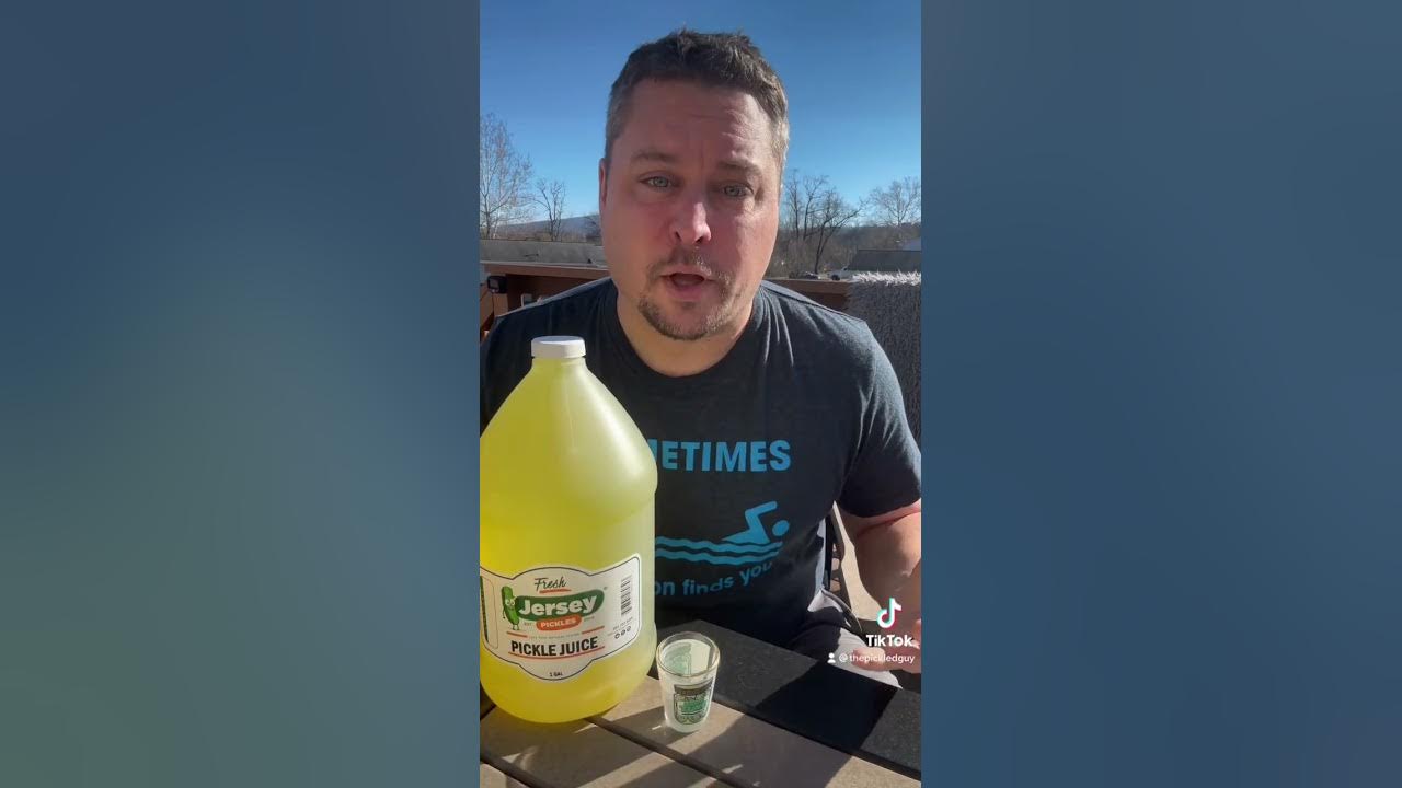 Some benefits of drinking pickle juice! YouTube