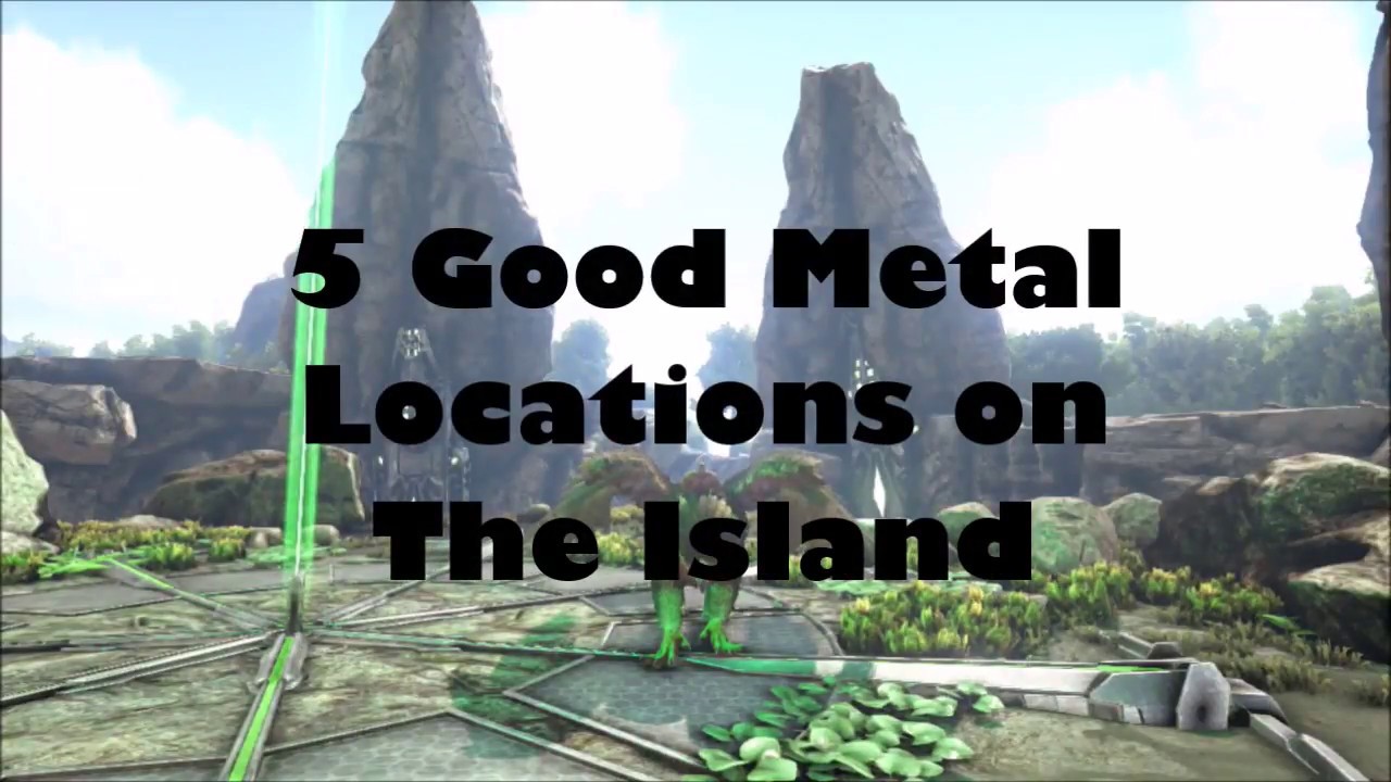 5 Good Metal Locations On The Island Ark Guide Youtube