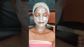 Face Pack clean skincare facialglowbeautyparlourcourse facialtreatment facial asmr asmrvideo