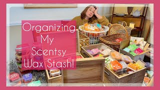 Organizing My Scentsy Wax Stash!