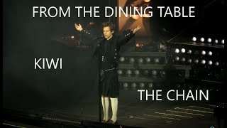 Harry Styles Live in Glasgow: From the dining table, The Chain &amp; Kiwi