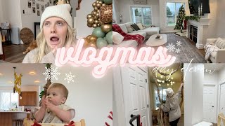 GETTING OUR LIVES BACK TOGETHER!!! || productive day of cleaning & organizing (vlogmas day 11)