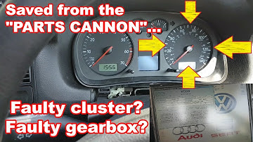 Snelheidsmeter VW Golf 2003 werkt niet... Storing opsporen en repareren.