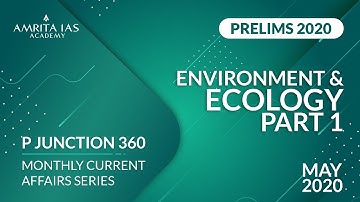 Current Affairs | May 2020 | Environment & Ecology | Part 1