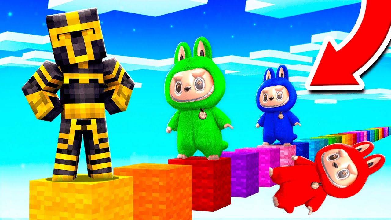 ¿CONSEGUIRÉ SOBREVIVIR AL PARKOUR DE LABUBU EN MINECRAFT? 😱