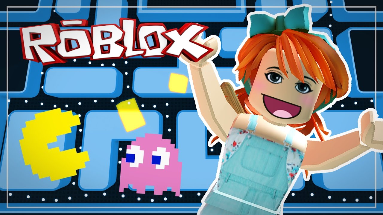 Come Here Ghosts Roblox Pac Man Vs ᗧᗣ Marielitai Gaming - pac man arcade roblox