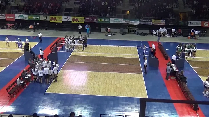Annemarie Peters in 2019 NMAA Volleyball Playoffs ...