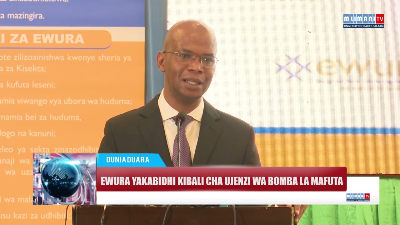 EWURA YAKABIDHI KIBALI CHA UJENZI BOMBA LA MAFUTA KUTOKA UGANDA HADI TANZANIA