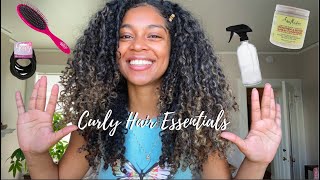 10 CURLY HAIR ESSENTIALS | Caché Bisasor by Caché Bisasor 1,760 views 3 years ago 7 minutes, 1 second