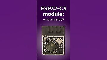 What’s inside an ESP32-C3-MINI-1 module? #arduino #robotics #arduinoproject #esp32