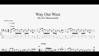 The New Mastersounds Way Out West (bass tab)