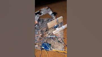Object Recycling Robotic Arm using Inverse Kinematics #4Dof #robotics