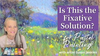 You Won't Believe What This Fixative Does To Pastel Paintings! screenshot 4