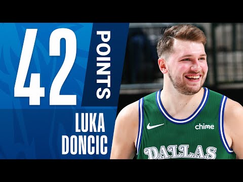 Luka Doncic Pours In 42 PTS, Propelling The Mavericks To Victory!