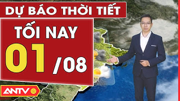 Dự báo thời tiết tối ngày 1/8: Bắc Bộ, Trung Bộ cảnh báo mưa dông về đêm | ANTV