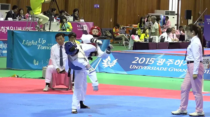 2015 Universiade Game 3rd Day Sparring