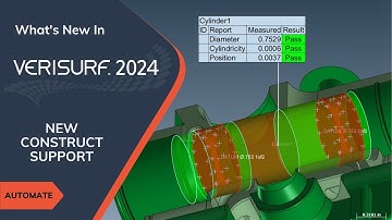 Verisurf 2024 - Feature Highlights | New Construct Support