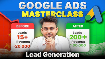 Google Ads FREE Leads Generation Masterclass (about structure) | Aditya Singh