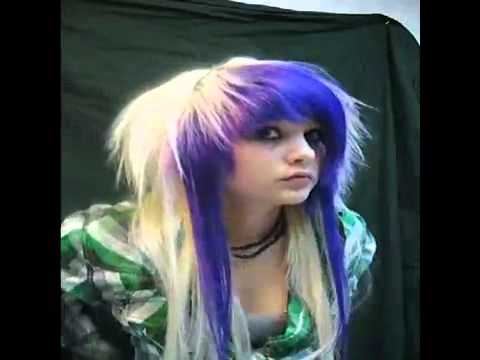 How To Do Emo/Scene Hair - YouTube