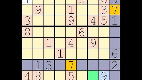 How to Solve Globe and Mail Sudoku  Five Star  4 November, 2023