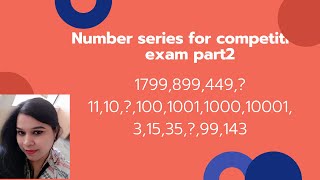 number series solution for competitive exams part 2 !!सबसे आसान और सरल तरीका \\