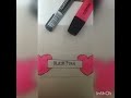 How to make black pink craft