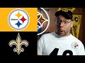 Pittsburgh Dad Reacts to Steelers vs. Saints - 2022 NFL Week 10