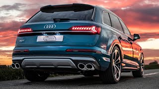 FINALLY! 2021 AUDI SQ7 507HP!  MOST POWERFUL Q7 EVER. THANK YOU AUDI! V8TT Petrol beast in detail