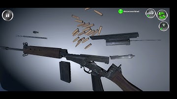 SELF LOADING RIFLE (SLR)/(FN-FAL) .(7.62*51mm).(semi auto /auto) .(Assembling and disassembling  )