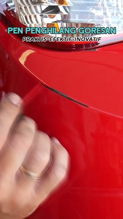 Pen Penghilang Goresan Halus Pada Kendaraan Warna Merah