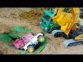 자동차 장난감 구출놀이 중장비 트럭 포크레인 놀이 Car Toys Rescue Truck Play