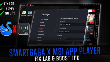 Smartgaga x MSI  Best Settings for Low-End PC: Boosting FPS and Quality