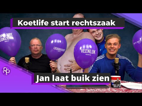 Jan Roos laat zijn buik zien & Koetlife start een rechtszaak | RoddelPraat #47