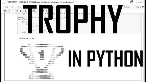 Trophy In Python