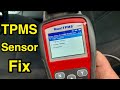How to replace & reprogram TMPS sensors using MaxiTPMS tool -Tire Pressure Monitoring System relearn