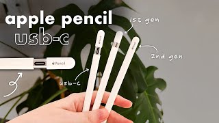 NEW Apple Pencil USB-C | Comparing ALL Apple Pencils