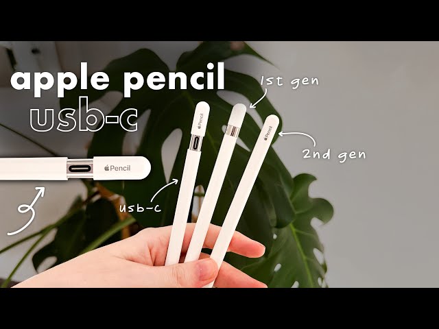 Apple Pencil (USB-C) vs Apple Pencil (2nd Generation): What's the  difference?