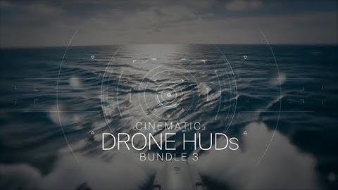 Drone Hud UIs - Bundle 3 | After Effects template