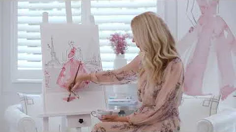 Kerrie Hess collaboration with Laurent Perrier Ros...